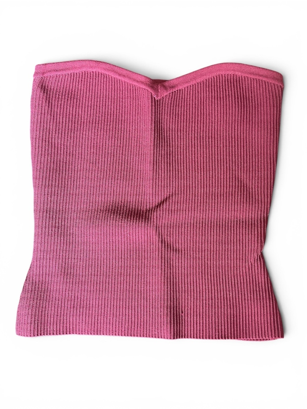 Babaton Sculpt Knit Sweatheart tube top